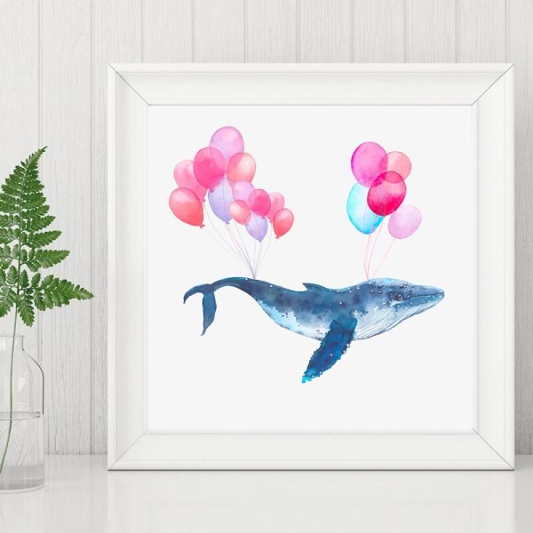 Синий кит картины