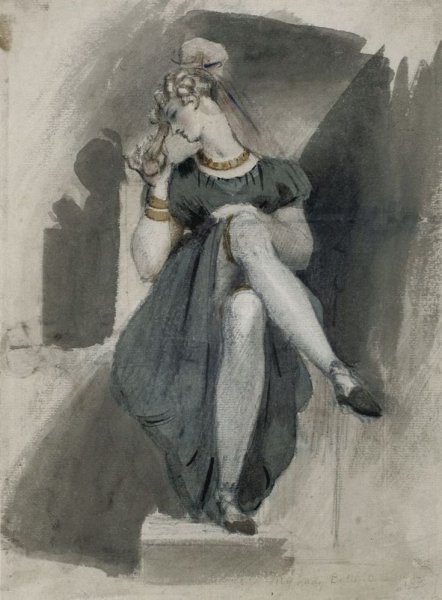 Желание Теодор холст 1840