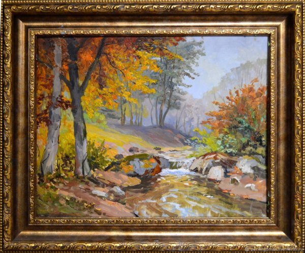 Холст масло Ревякин