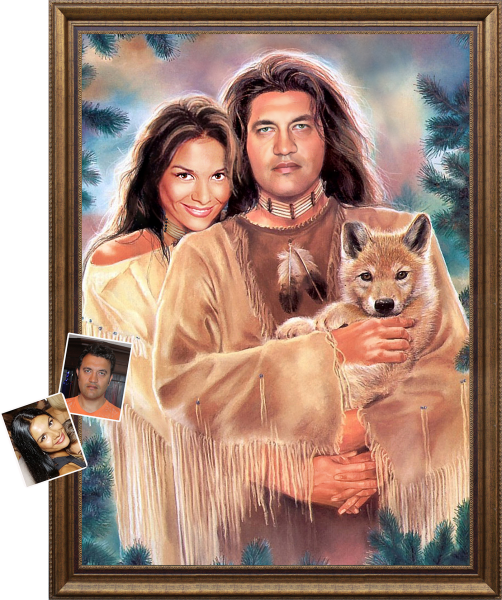 Фото мозаика на хослте