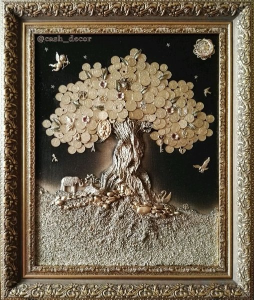 Денежное панно