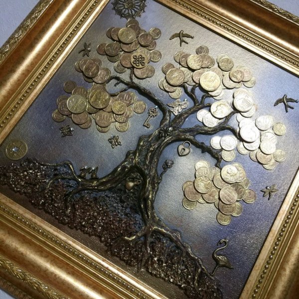 Денежное панно