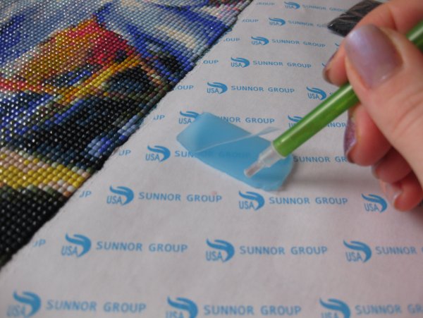 Алмазная вышивка процесс