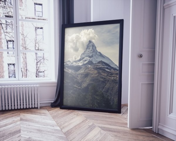 Мокапы рамка в интерьере