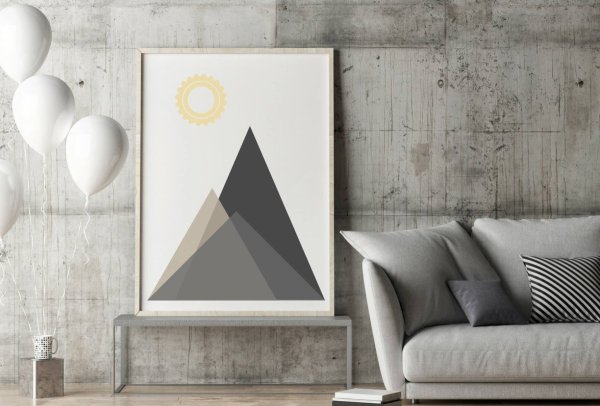 Рамки в интерьере