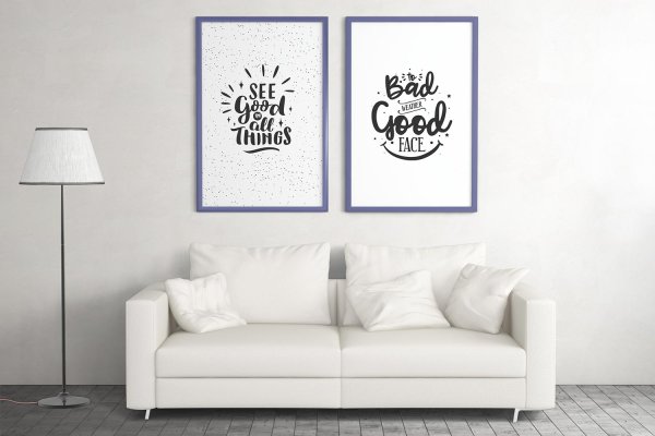 Интерьер с картиной для фотошопа