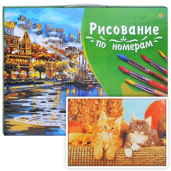 Холст для рисования Маяк и море