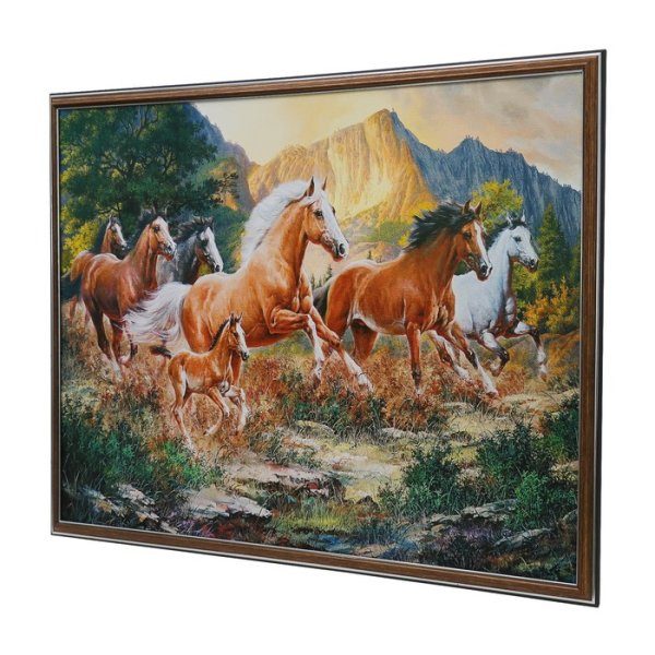 Табун лошадей арт