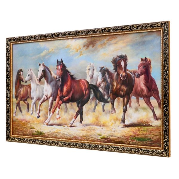 Картина четыре лошади