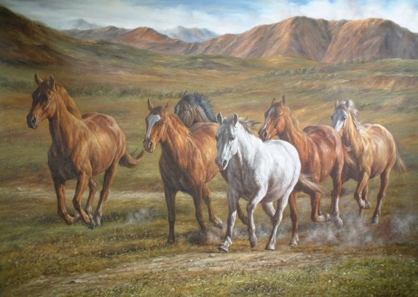 Лошади Elise Genest