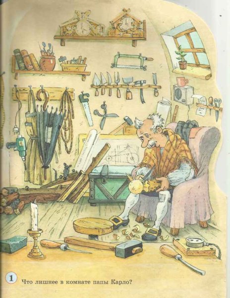 Камин Буратино