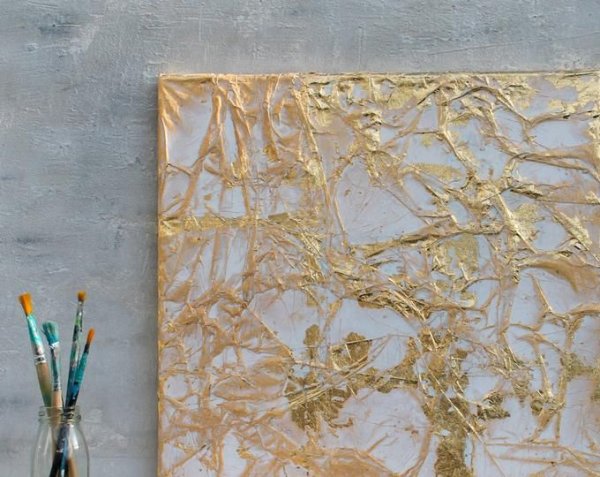 Абстрактная живопись поталь