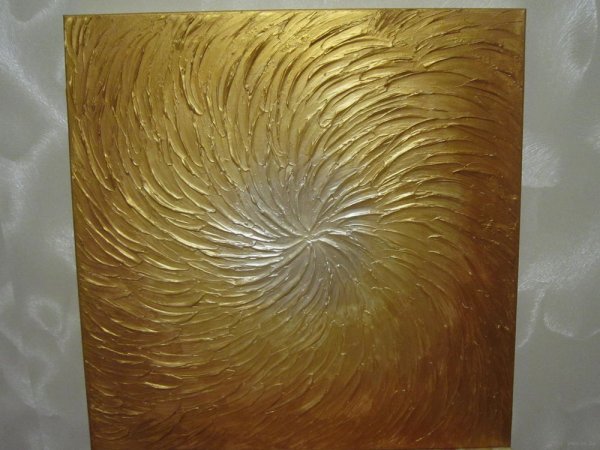 Интерьерная живопись текстурной пастой