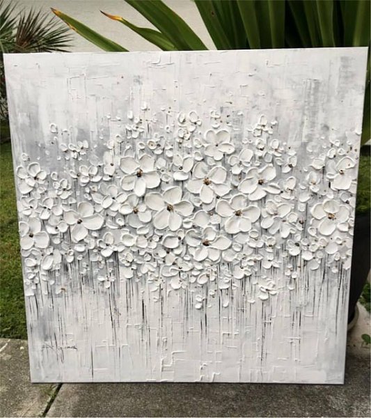 Картины текстурной пастой