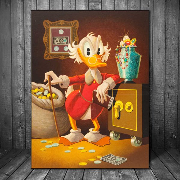 Мультяшные картины на холсте