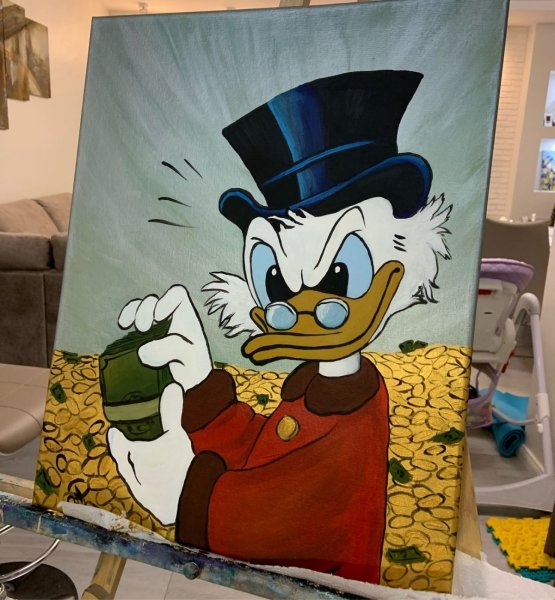 Классные рисунки на холсте