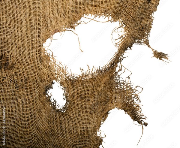 Рваная ткань