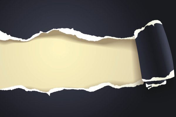 Оборванная бумага коричневая