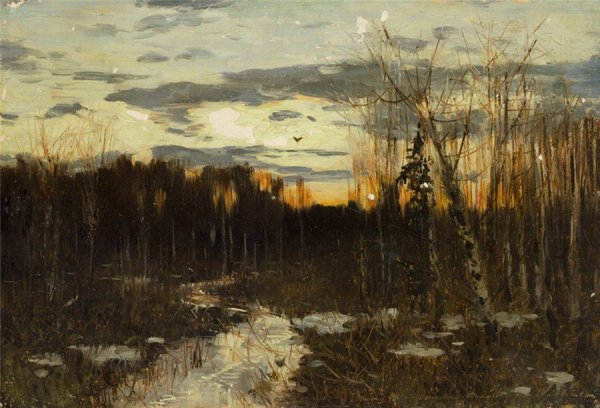 Исаак Ильич Левитан ранняя Весна