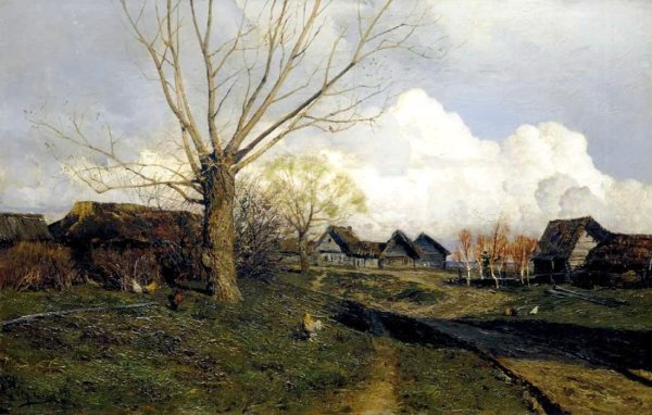 Исаак Ильич Левитан Саввинская Слобода