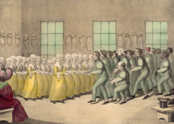 Сектанты в белом одеянии США