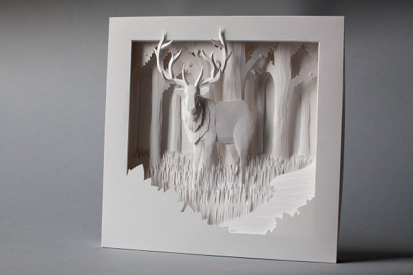 Бумажная скульптура