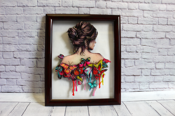 Фактурное декоративное панно