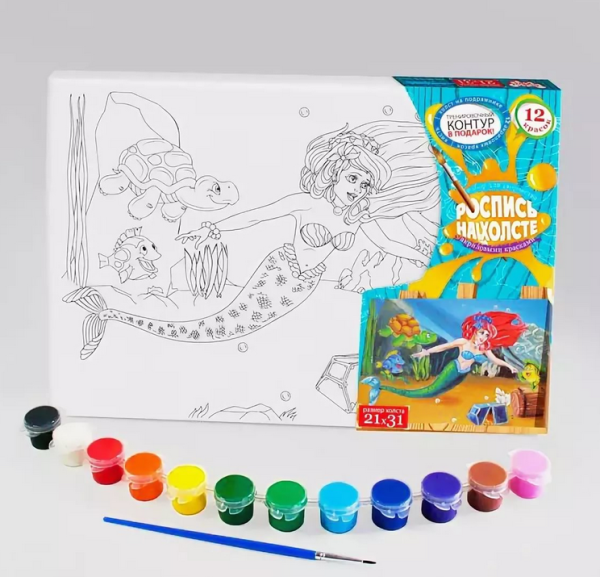 Наборы для рисования по номерам на холсте