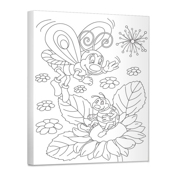 Живопись по номерам самолет