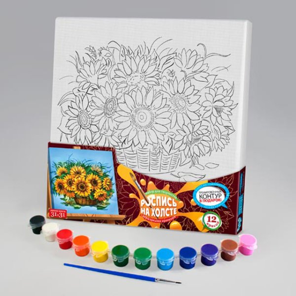 Рисунки на холсте