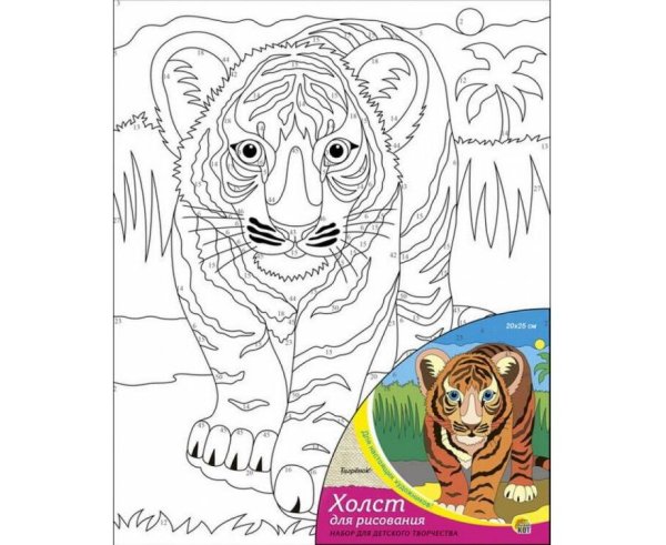 Картина по номерам процесс