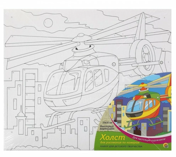 Рисование картин по номерам