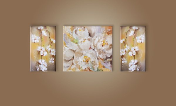 Интерьерная живопись триптих