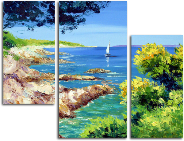 Триптих пейзаж
