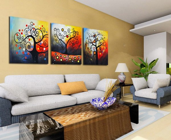 Картины для интерьера гостиной