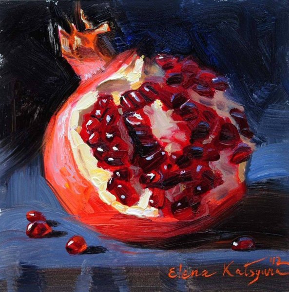 Елена Кацура художник картины