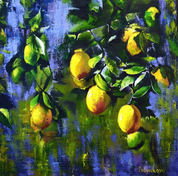 Клод Моне лимоны