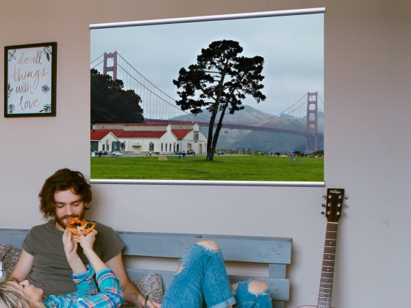 Панно из пуговиц абстракция