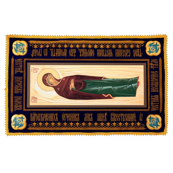 Успение плащаница икона