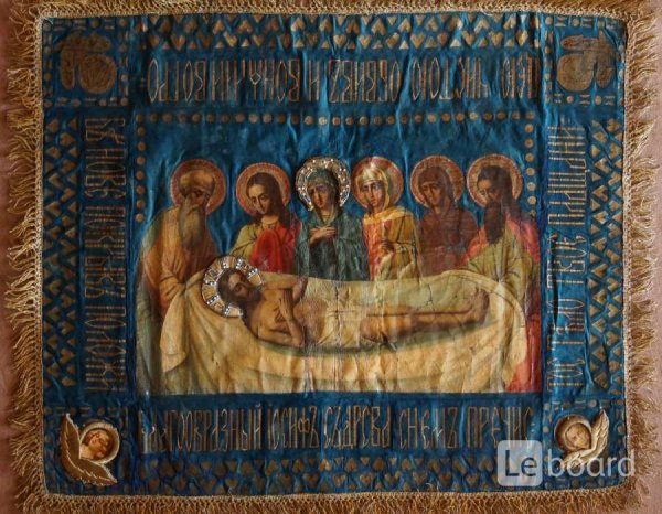 Успение Пресвятой Богородицы икона плащаница
