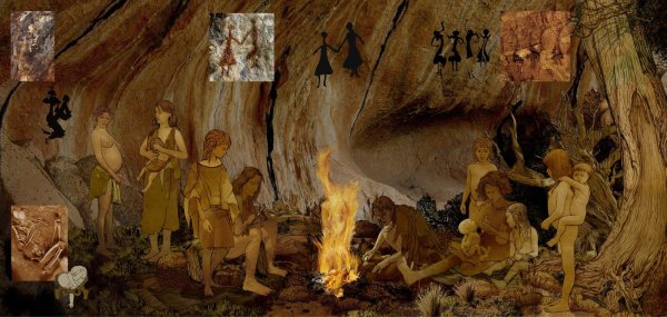 Первобытное общество каменный век палеолит