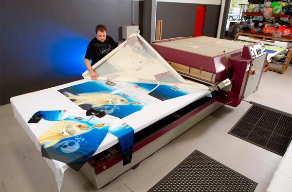 Сублимационная печать на ткани