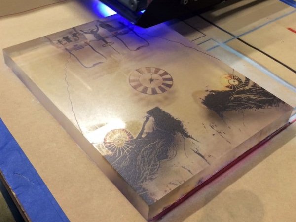 Печать на пенокартоне