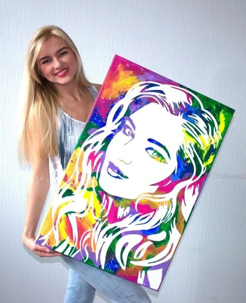 Печать на холсте