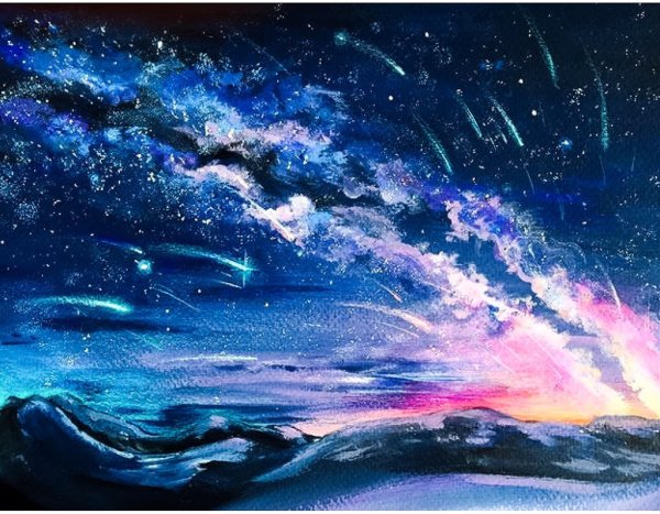 Картина Звёздное небо