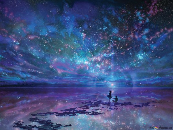 Постер звездное небо