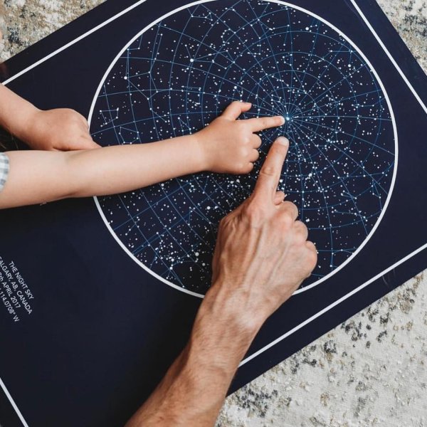 Звездное небо живопись