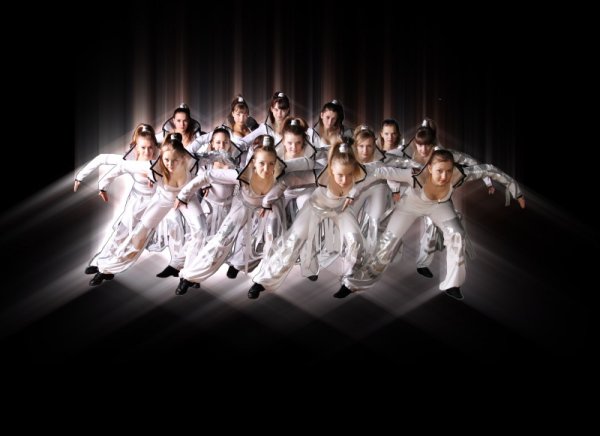 Балерина на длинной выдержке