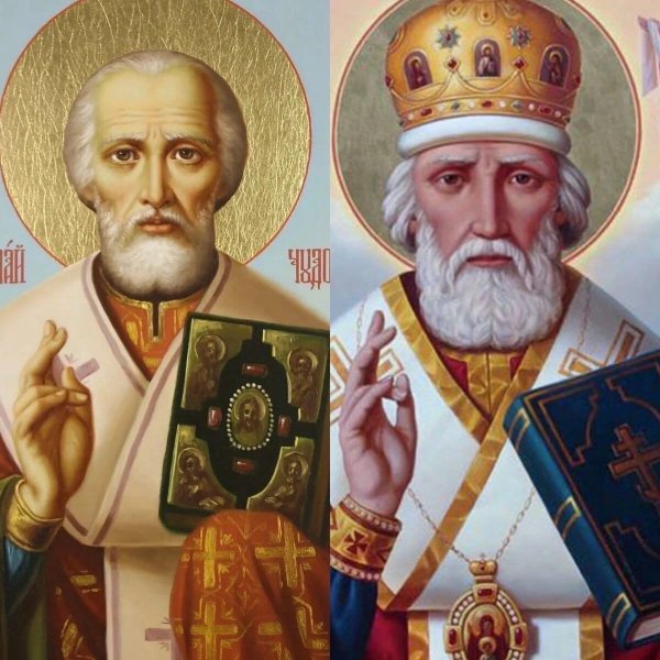 Николай Чудотворец летний икона