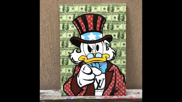 Скрудж макдак арт